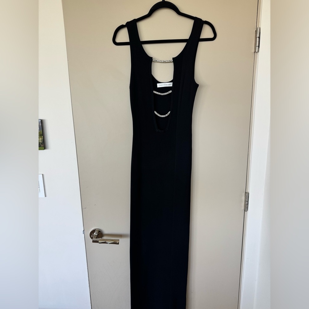 Christopher Esber Gown with Diamond Detailing